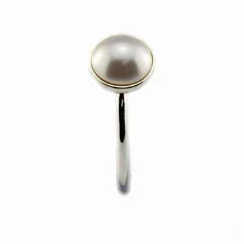 

Luminous Droplet Silver Rings for Women 100% 925 Sterling Silver Rings Jewelry White Crystal Pearl Female Ring Party Jewelry