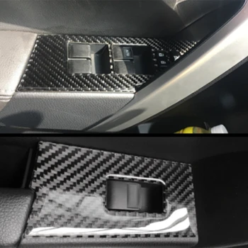 

Carbon Fiber Inner Window Switch Panel Cover Trim for Toyota Corolla 2014-2018
