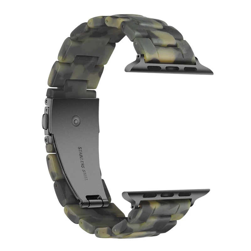 Браслет из смолы ремешок для наручных часов Apple Watch серии 1/2/3, 42 мм, 38 мм, версия браслет ремешок для наручных часов iwatch серии 4 5 40 мм 44 мм сменный ремешок для часов