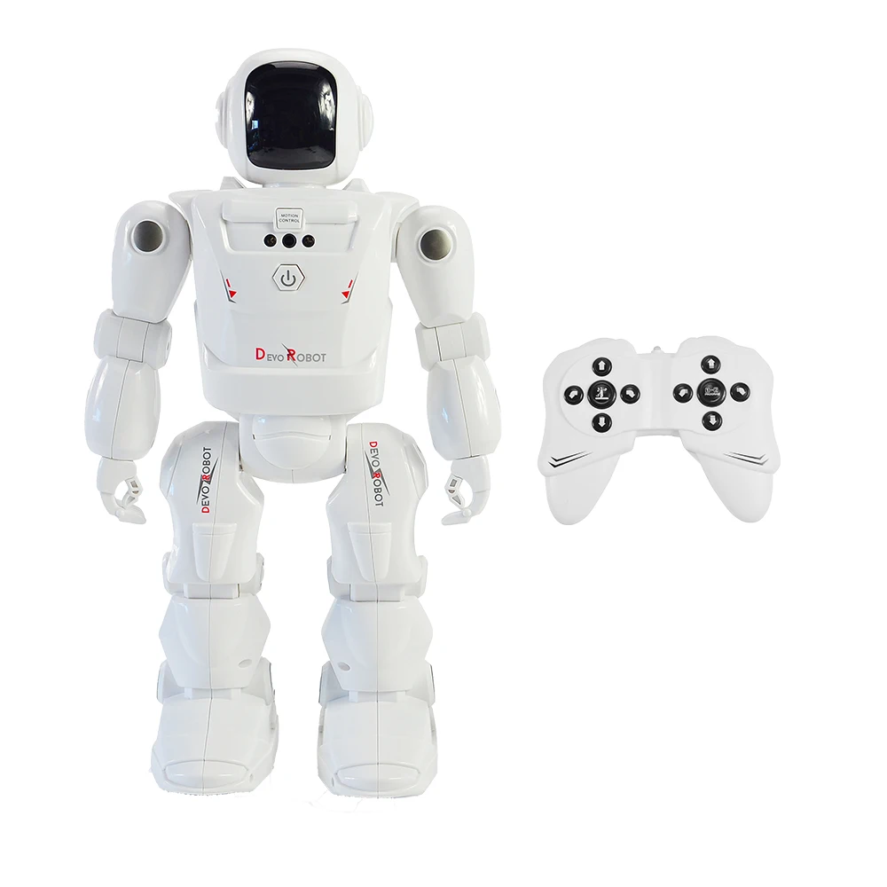 RC Leading RC2108 Smart Dancing Mode Robot Motion Control Programmable Actions Facial Light Sounds RC Toy Kid Gift