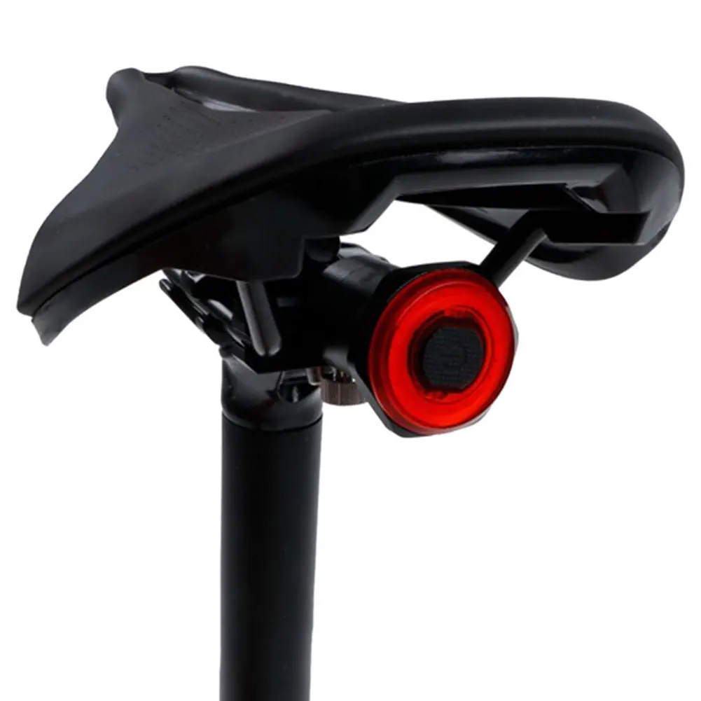 MTB дорожный велосипед USB Перезаряжаемый умный датчик тормозной задний фонарь Bycicle задние фонари