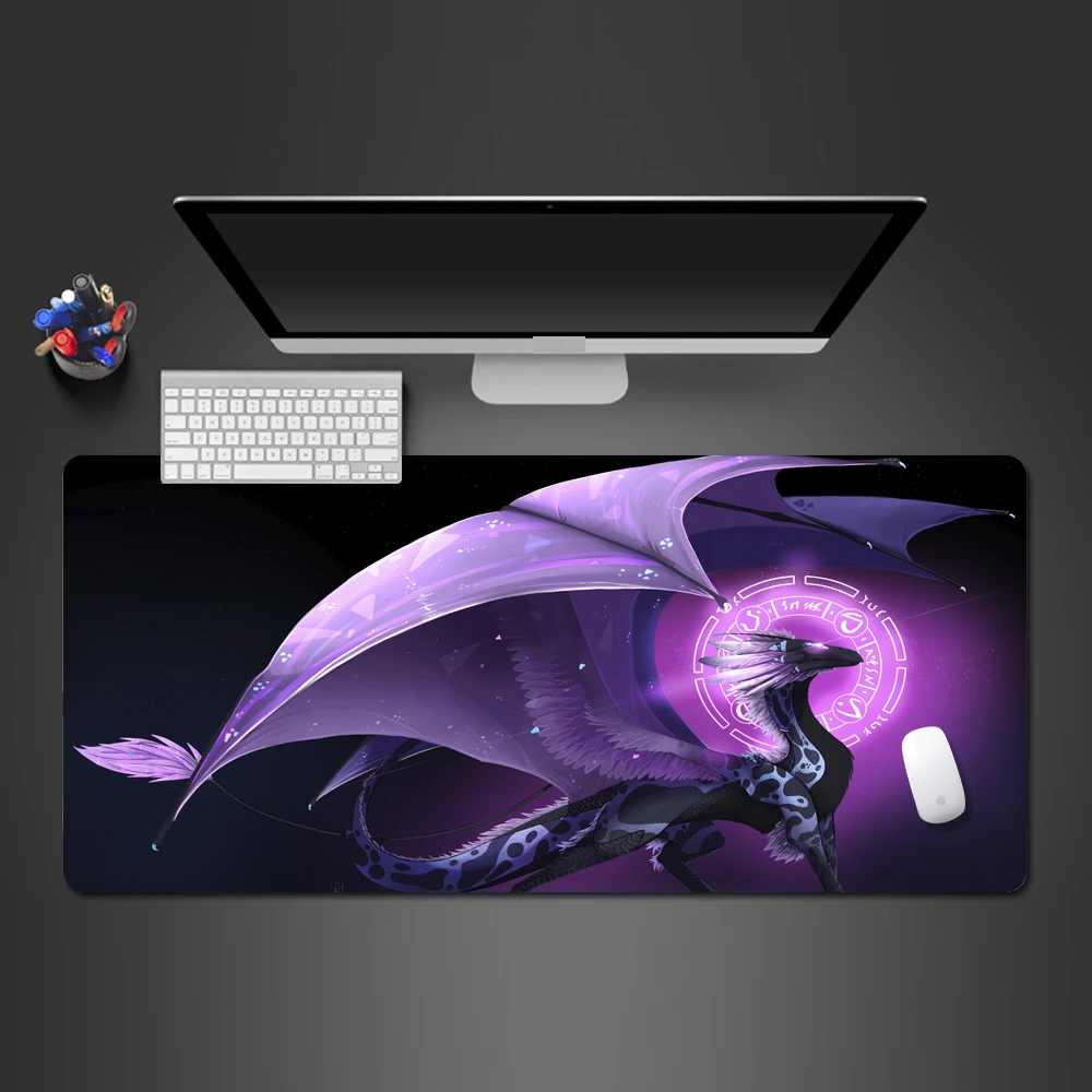 Cool Wings Purple Dragon Hot Selling Mouse Pad High Quality Game Computer  Mouse Pad New Hanging Screen Desktop Game Mouse Pads - Mouse Pads -  AliExpress
