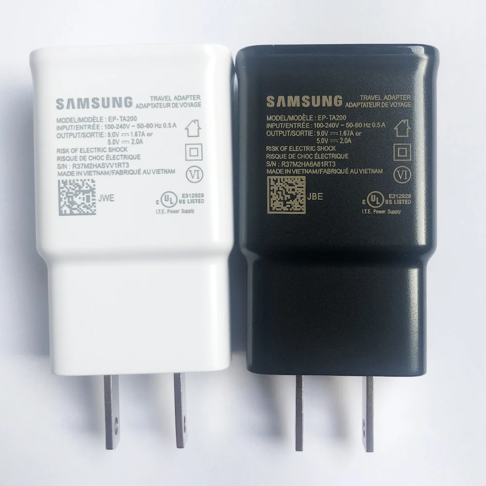 Samsung EP-TA200 Быстрая зарядка usb-зарядка европейского и американского быстрый