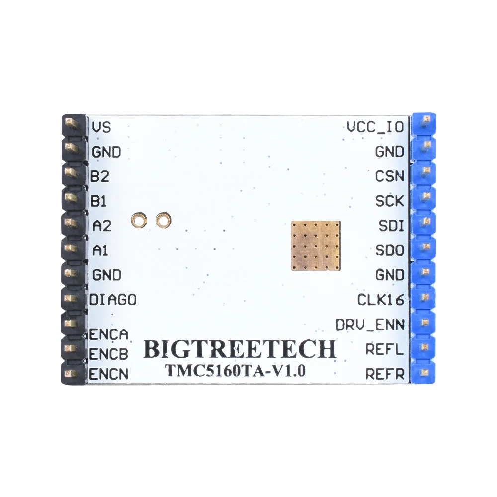 3d принтер части TMC5160TA-V1.0 Боб высокой мощности шаговый двигатель драйвер TMC5160 StepStick супер тихий с StealthChop/SpreadCycle