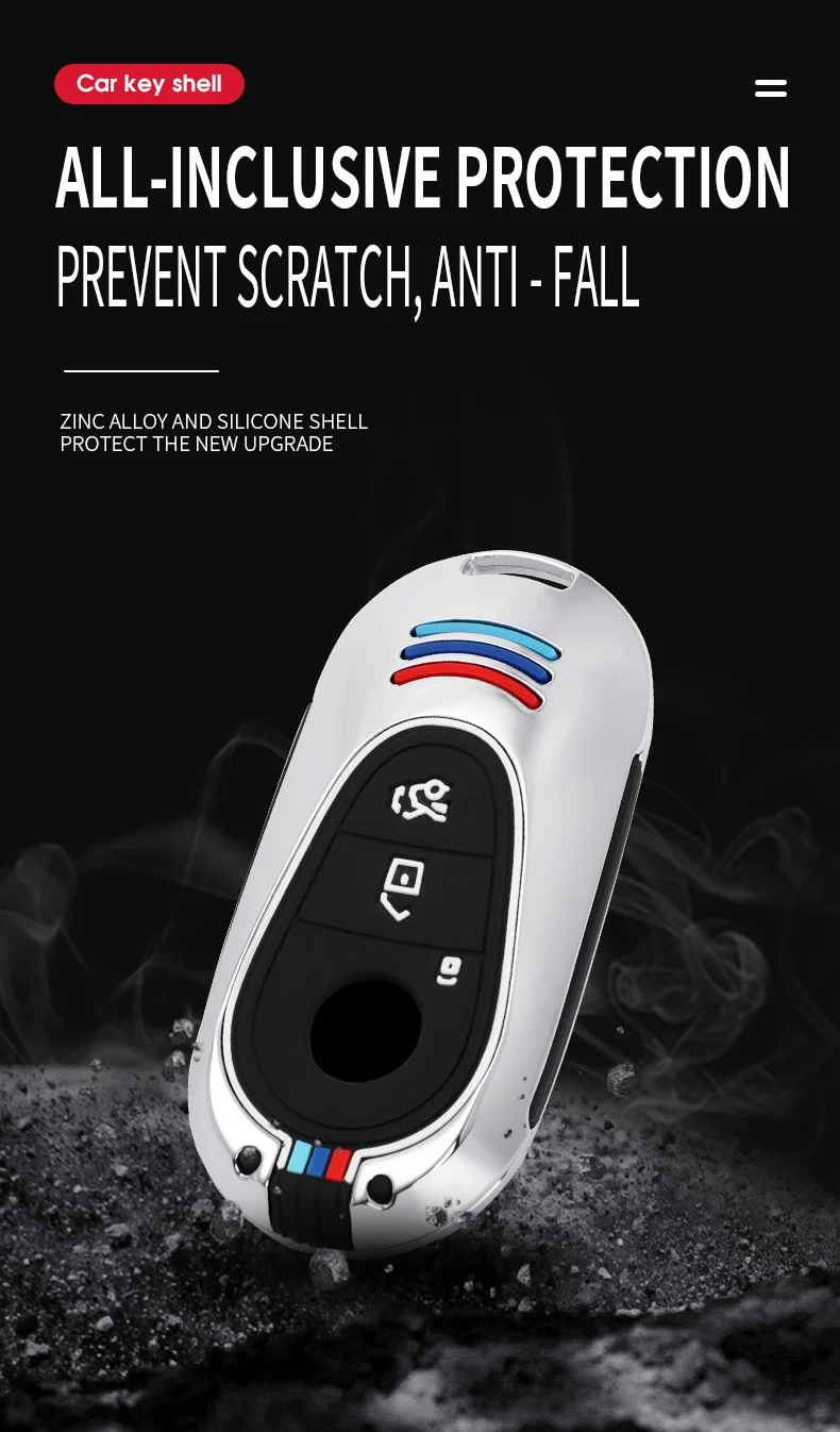 Custodia per Chiave/telecomando per Mercedes Benz W223 classe S300 S350 S450 S500 2020 2021 portachiavi 14 Custodia per Chiave/telecomando per Mercedes Benz W223 classe S300 S350 S450 S500 2020 2021 portachiavi - Hcbc51a0c8f0743f4b0e4e8c504b5ba52a