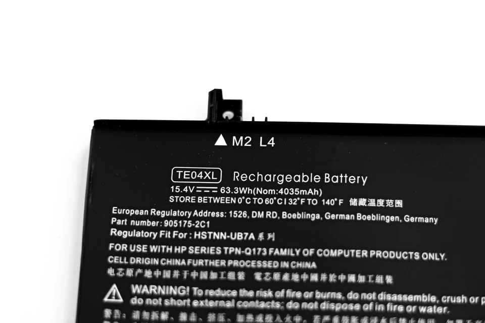 para hp omen 15-ax bateria HSTNN-DB7T 905175-2c1