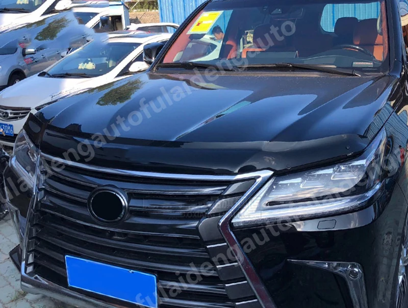 Дефлектор капота для Lexus LX570 2016 2019|Хромирование| |