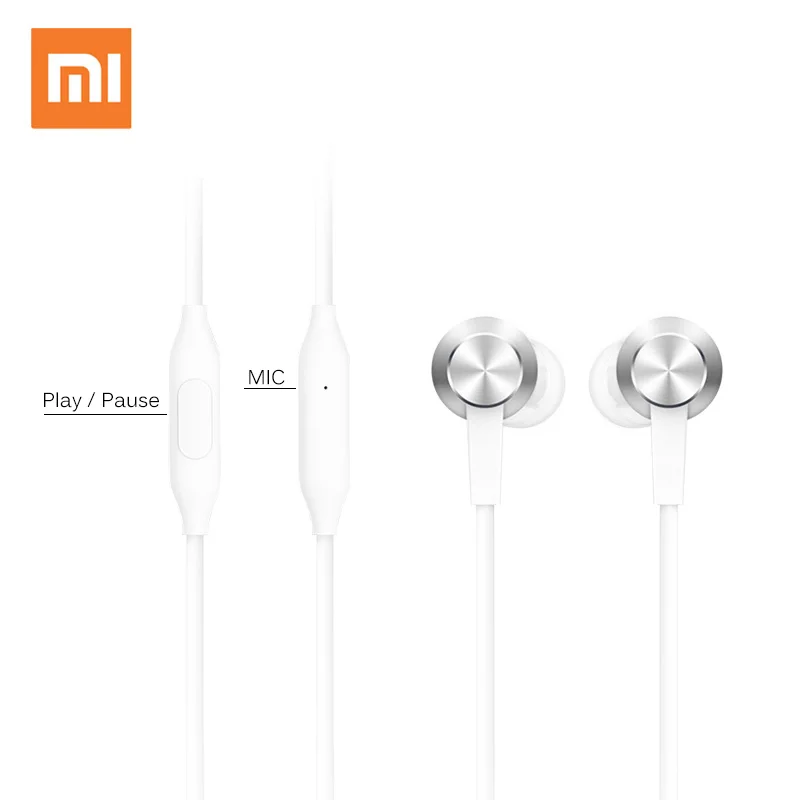 Оригинальные наушники Xiaomi с проводом 3 5 мм вкладыши молодежная версия наушниками