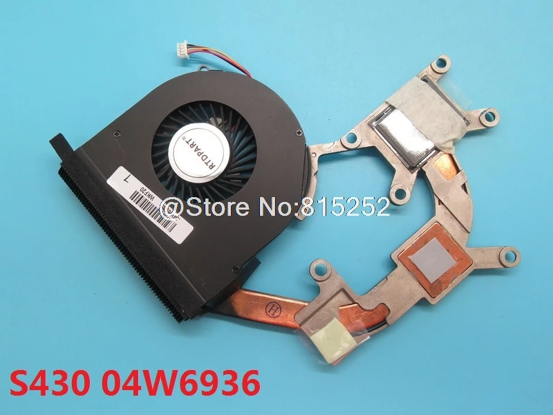 Вентилятор для ноутбука и радиатор для lenovo ThinkPad S430 S431 04W6936 KSB05105HA-BL2L 04X1082 BATA0707R5H-PN02
