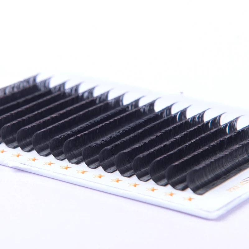 

QD AMOR faux russian volume korean false easy fan mink eyelashes extensions c curl lashes extensions