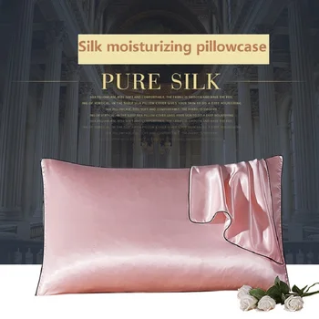 

1/2pcs Silk Pillowcases Mulberry Pillow Case without Zipper for Hair and Skin Hypoallergenic Pillowcase