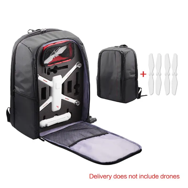  Portable Durable Backpack Storage Bag Carrying Case with Propellers for Xiaomi Fimi A3 Accessories