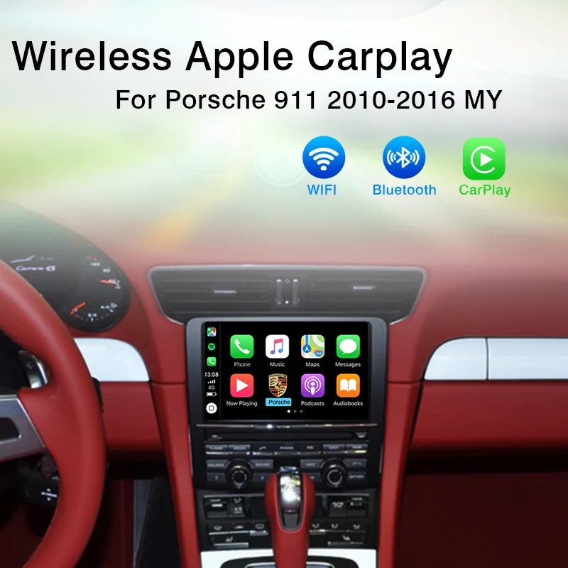 Yeesite wifi PCM3.1 беспроводной Apple CarPlay для Porsche Cayenne 911 Cayman Panamera Boxster Android/iOS зеркальное