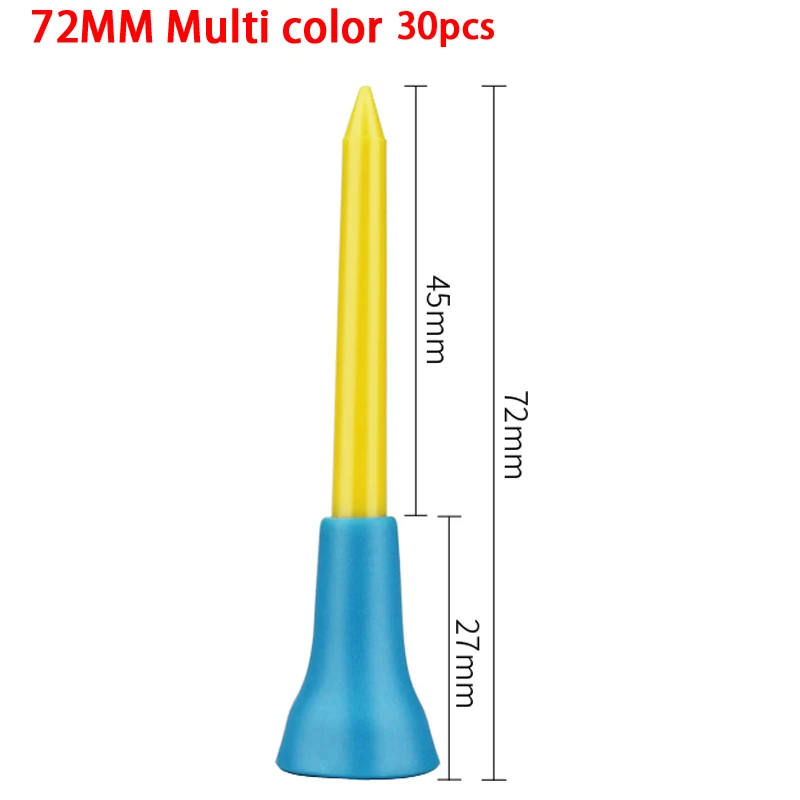 30pcs Multi 72mm