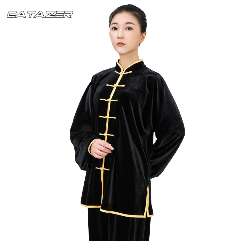 

Зимняя Вельветовая форма для Тай Чи Боевые искусства кунг-фу стрелка брикет брюки