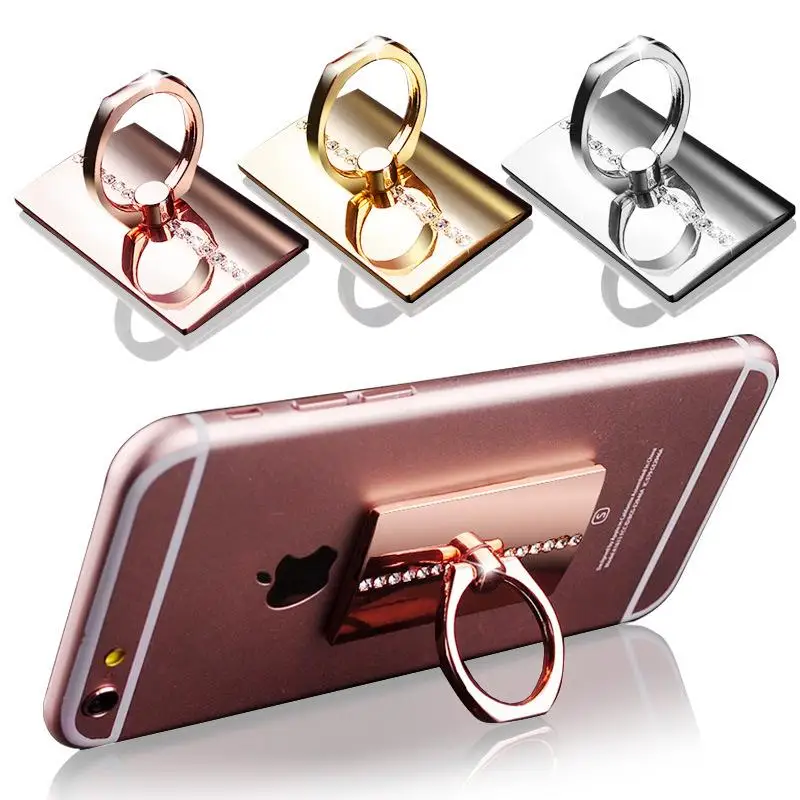 

Mobile Phone Lazy Ring Bracket Plating Peacock LOVE Metal with Diamond Buckle for IPhone6S APPLE 7plus Universal