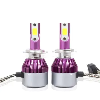 

Useful Super Light Car Spotlight LED Headlight Upper Beam Lower Beam Bulb C6 Essential Accessories