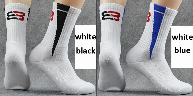 Professional Sport Socks Thick Compression Basketball Sock Outdoor Ski Mountain Hiking Fitness Tubing Sweat Towel Men Socks