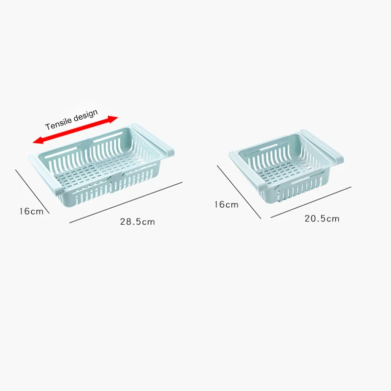 Выдвижной ящик тип контейнер в холодильник коробка пищевой органайзер для фруктов корзина для хранения холодильника корзины HUG-предложения