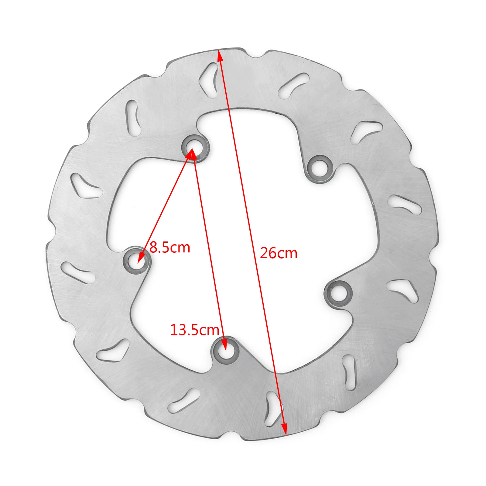 Areyourshop для Suzuki AN250 AN400 Burgman Skywave 2003-2006 2004 ротор дисковых передних тормозов мотоцикла из нержавеющей стали