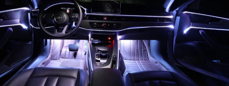 Универсальный Авто 6 м RGB волоконно-оптический Атмосфера лампы приложение Управление интерьера автомобиля светильник для приборной панели двери декоративные аксессуары
