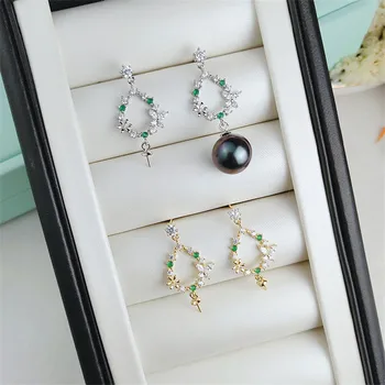 

Shining Earring Making S925 Sterling Silver Plated Findings Earring Hooks Clasp Accessories For Jewelry Making Wholesale Jewelry