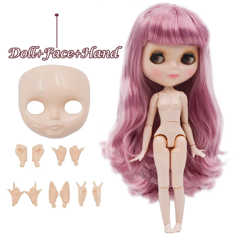 Куклы блайз Нео-кукла NBL индивидуальные блестящие лицо,кукла блайз 1/6 BJD кукла на шарнирах Ob24 кукла blyth для девочек, игрушки для детей куклы бжд NBL03 - Цвет: FHNBL09