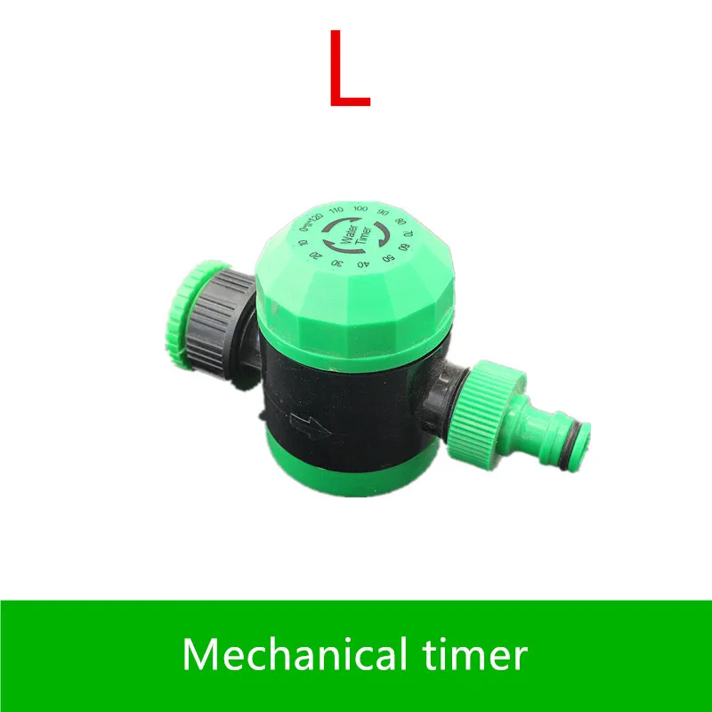 Automatic Garden Watering Timer With 4-Ways Distributor Electronic LCD Display Water Controller Watering Irrigation System