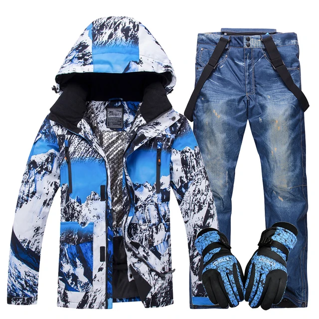 Ensemble de sous-vêtements thermiques en coton chaud pour hommes, veste et  pantalon de ski métropolitain, automne et hiver - AliExpress