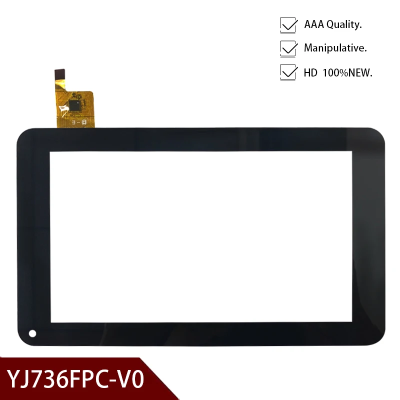 Оригинальный 7 дюймов для YJ736FPC-V0 планшеты емкостный сенсорный экран панели
