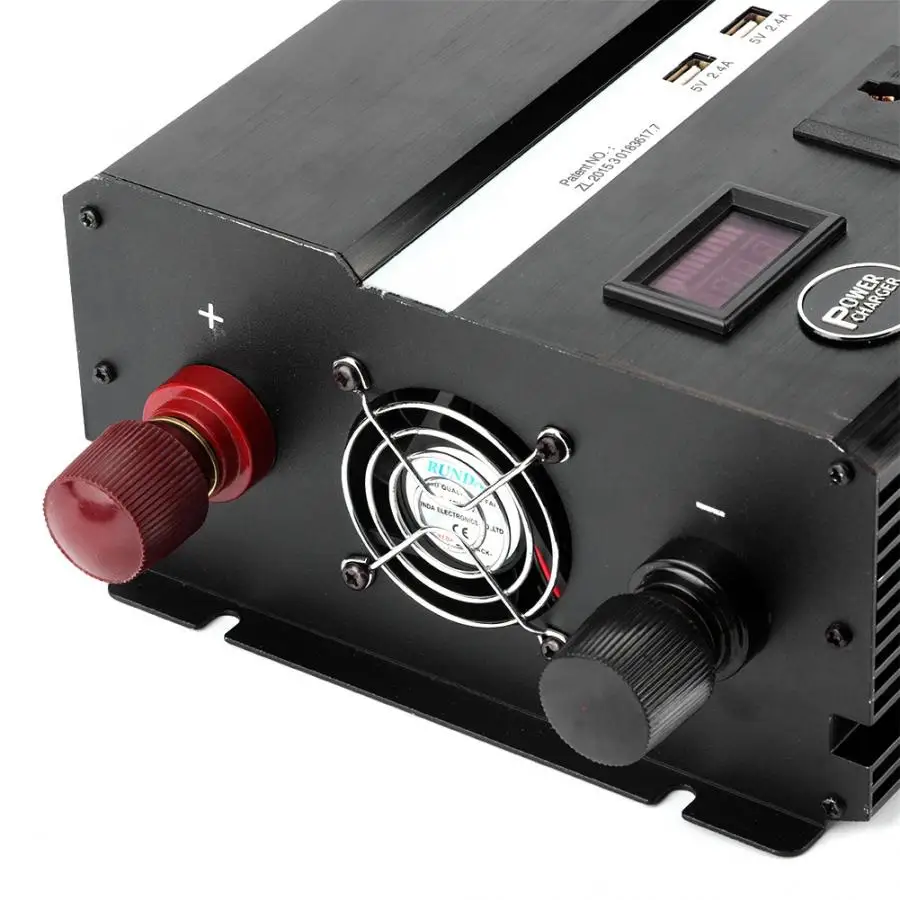 12 V/24 V до 220V 1000 W/модифицированным синусом, умная розетка Мощность преобразователя Зарядное устройство араба Аксесуар accesorios automovil