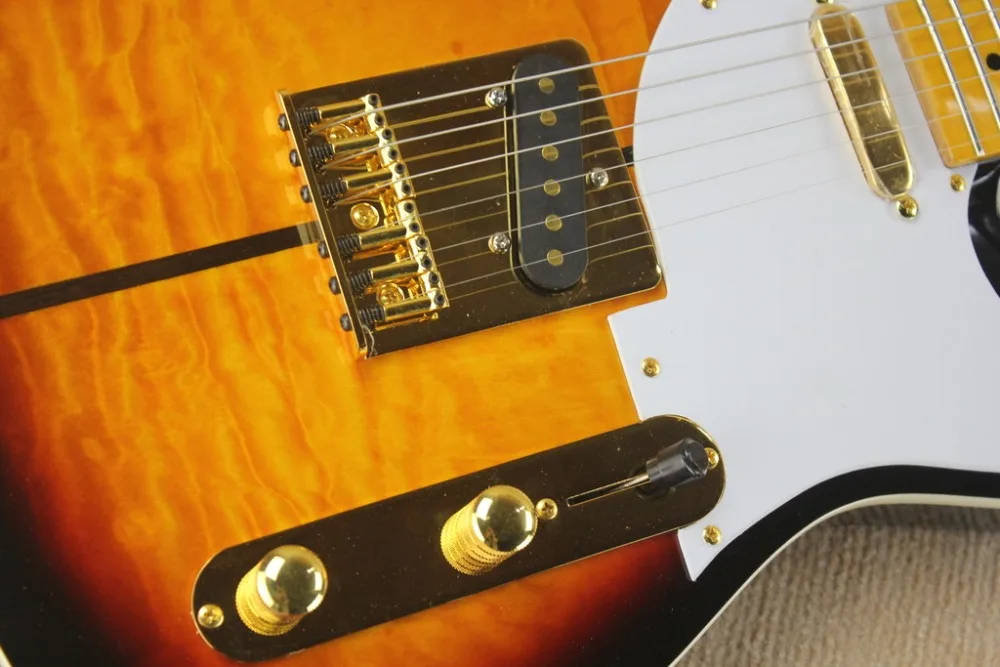 Новинка+ фабрика+ Merle Haggard signent Tuff Dog sunburst электрогитара китайская оригинальная гитара Tuff гитара для собак