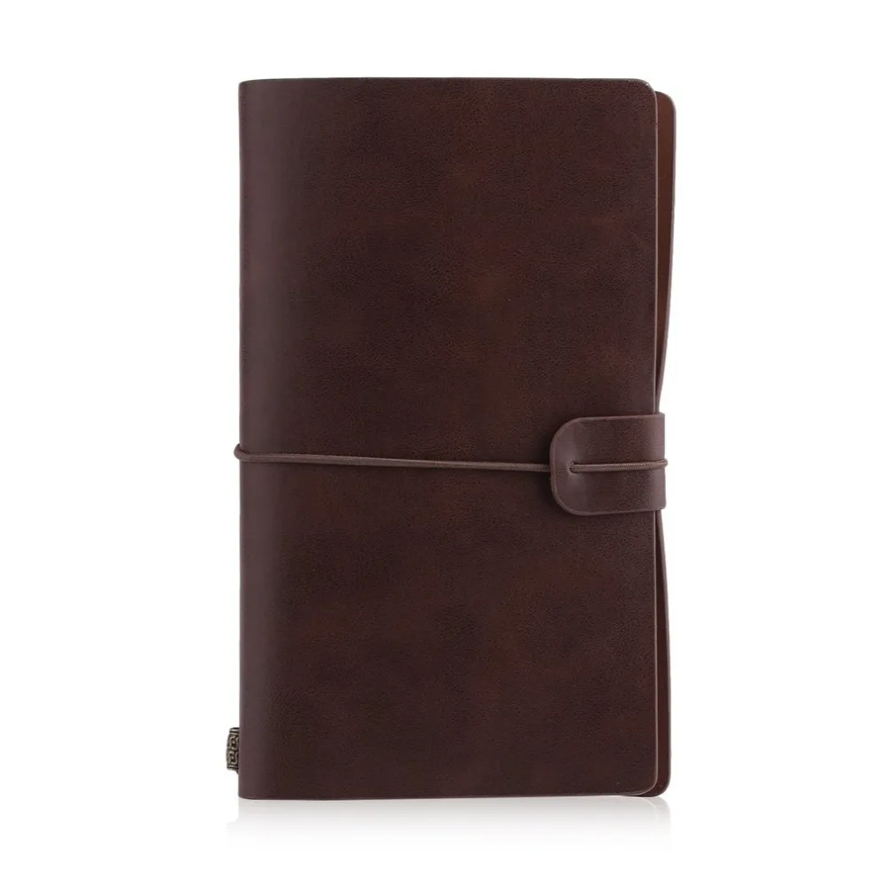 Vintage Hardcover Notebook Spiral Faux Leather Dairy Note Book School Office Supply For Students Business Notebooks Making Notes