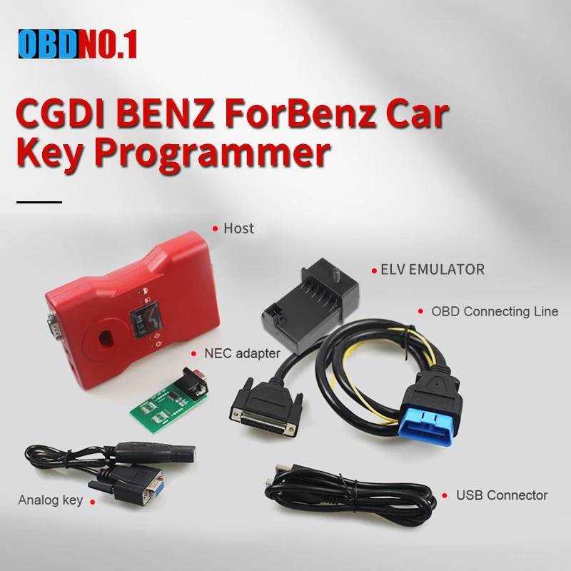 CGDI Prog MB ForBenz Автомобильный ключ программатор потеря интеллектуальный подходящий