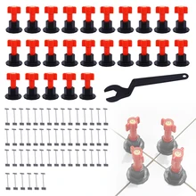 

76Pcs Flat Ceramic Level Wedges Tile Spacers For Flooring Wall Tile Spacer Tile Leveling System Leveler Locator Spacers Plier