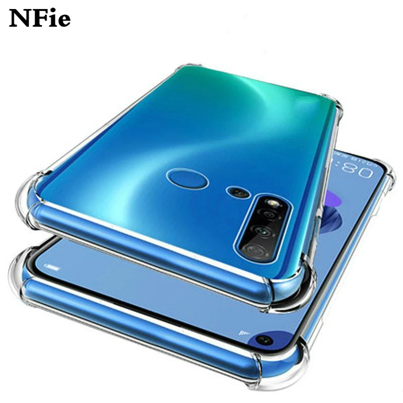 Прозрачный мягкий ТПУ защитный чехол для huawei P Smart Z P30 P20 Lite Honor 9X 20i 10i 8S 8A 8C 8X Nova5 i Pro