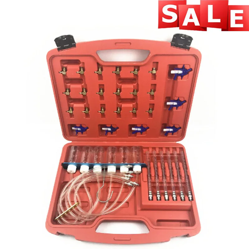 

ERIKC New Diesel Injector Flow Meter Test Kit Common Rail Adaptor Fuel Tester Set