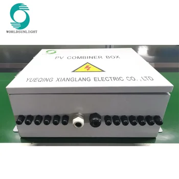 

WSDB-PV6/1 IP65 6 IN 1 OUT 6 Strings 16A 1000V DC Solar PV Array Combiner Box