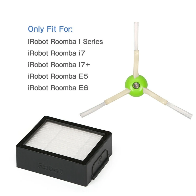 Сменный комплект основной боковой щетки для IRobot Roomba I7 E5 E6 серия вакуумных аксессуаров