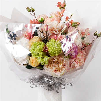 

Clear Cellophane Film Wrap Roll Gift Flower Bouquet Baskets Wrapping Paper Arts Decorative Crafts Paper Film 45*45cm