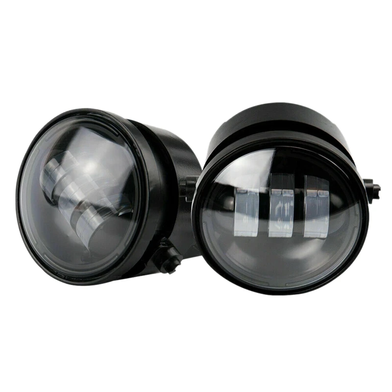 

For 2009-2014 Ford F-150 4Inch Round Fog Lights 2Pcs 30W Led Fog Lamp Smoke Lens
