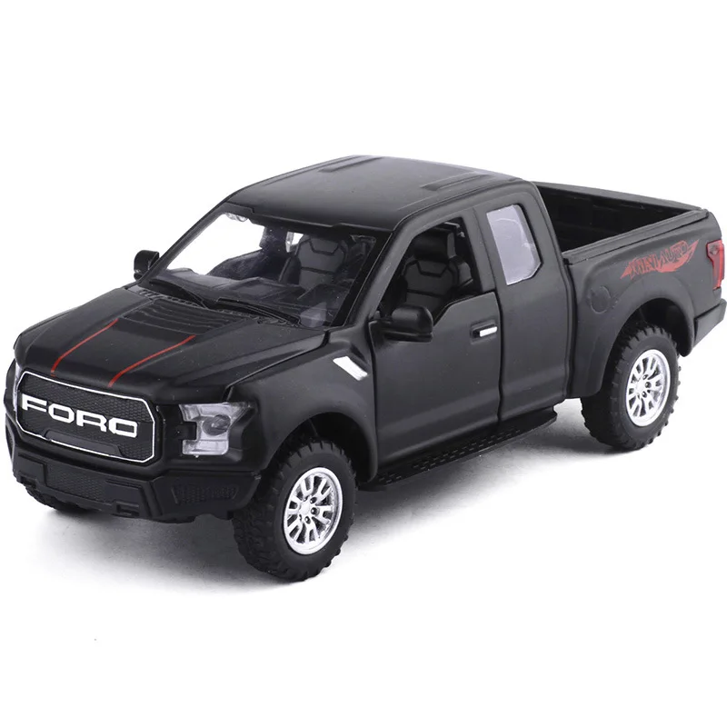 

Jianyuan 1:32 Pickup SUV Sound And Light Warrior Alloy Car Model CHILDREN'S Toy 32018 Boxed