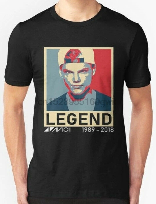 Новая мужская одежда RIP AVICII футболка размера | Мужская