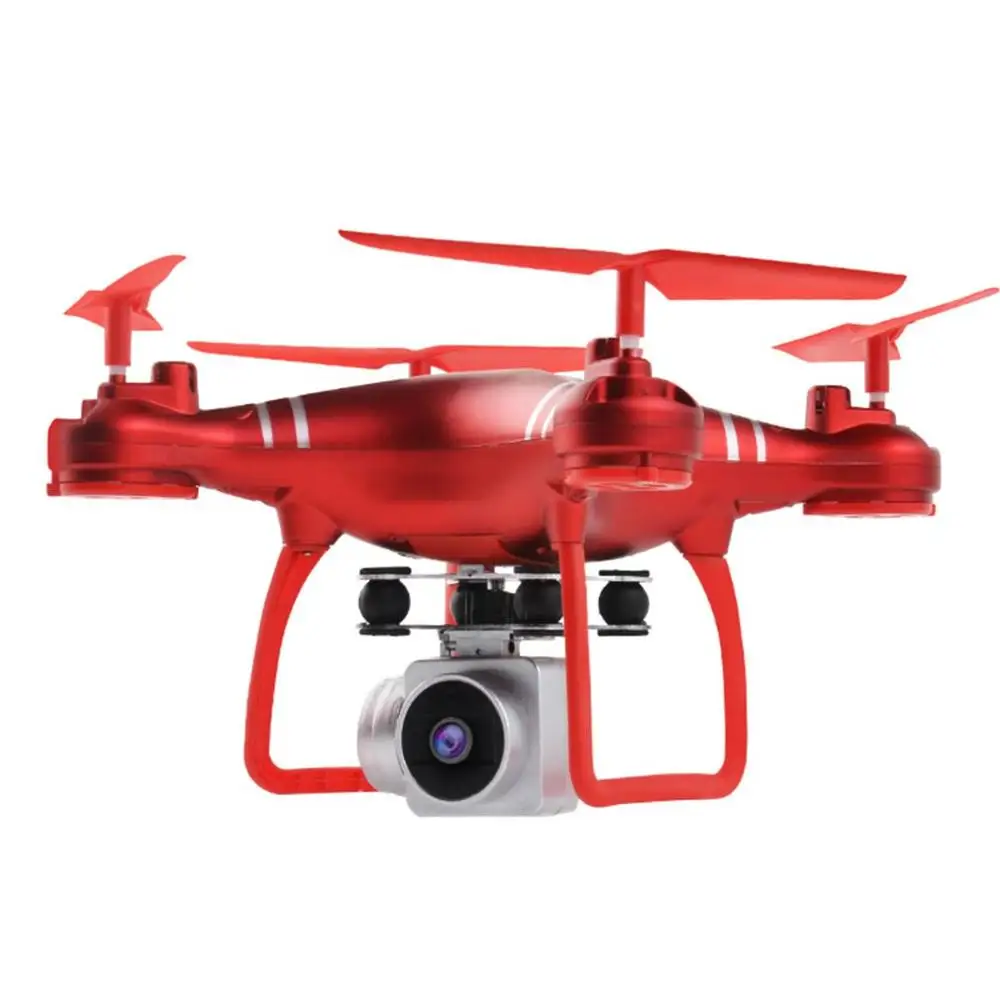 2m red 1cell HJ14Q FPV камера Дрон Радиоуправляемый квадрокоптер живой видео высота с 1 батареей 2,4 ГГц 4 канала 6 оси гироскоп Радиоуправляемый Дрон - Цвет: 2m red 1cell