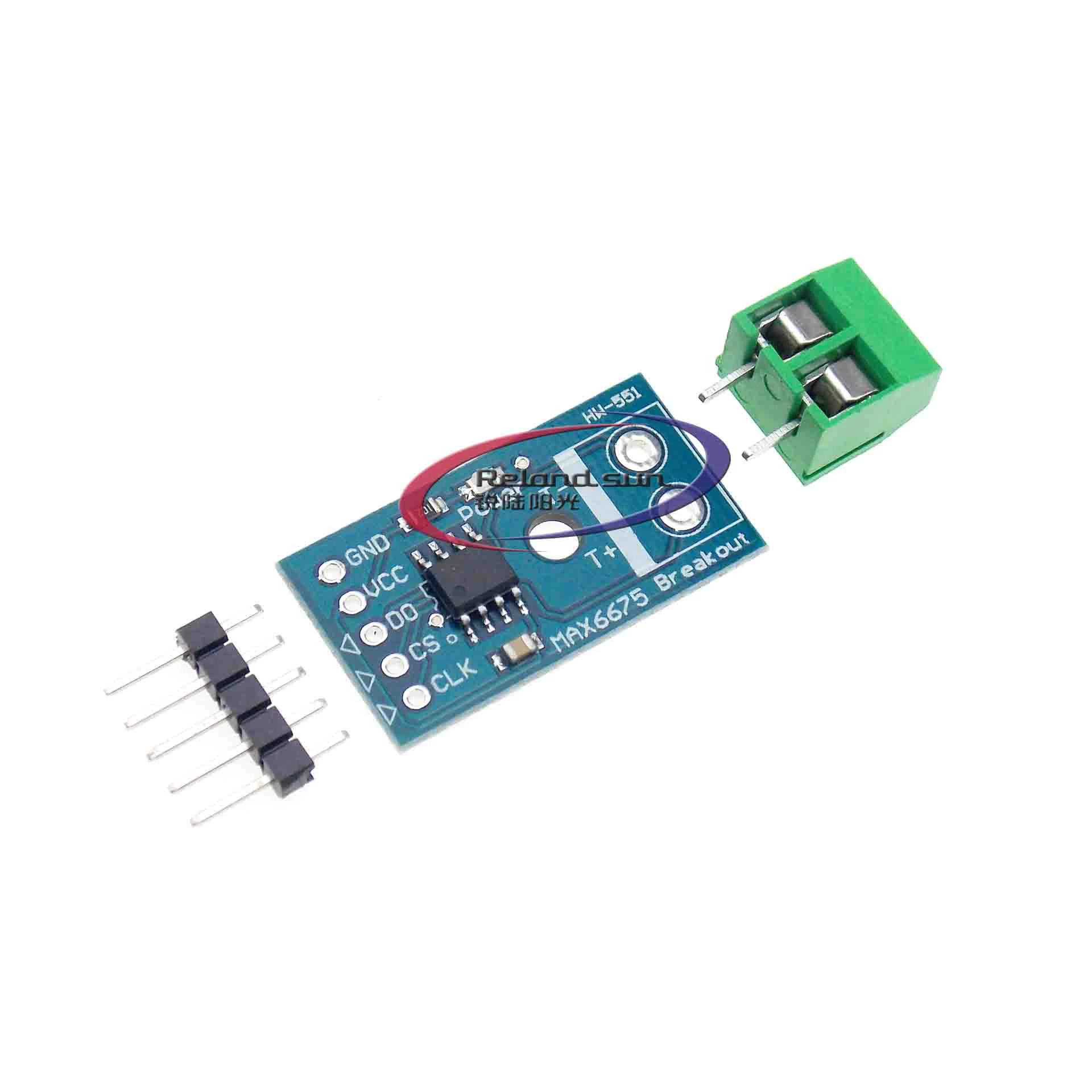 MAX6675 Thermocouple K Type temperature Sensor Module SPI interface for Arduino