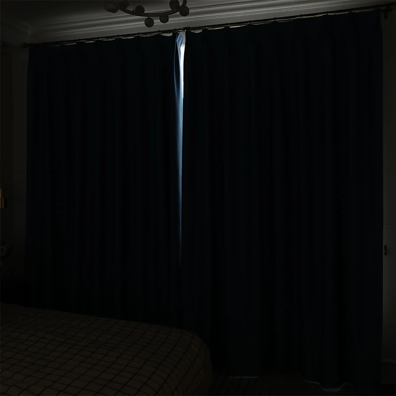 Comprar Cortinas opacas sólidas para sala de estar con sombreado alto cortinas gruesas para dormitorio cortinas modernas para cocina personalizadas