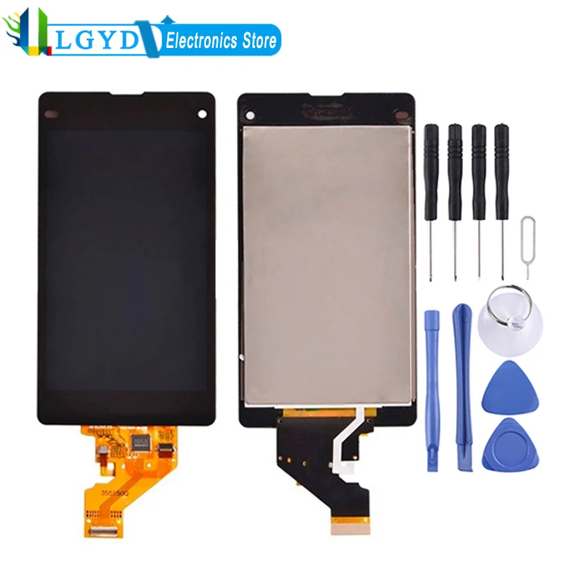 ЖК дисплей + сменная сенсорная панель для Sony Xperia Z1 Compact / D5503 M51W Mini запасные части