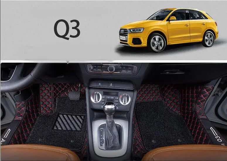 

Apply only for 2019 Audi A6L q5l A4L A3 three compartment two compartment Q3 q2l foot pad all around the car