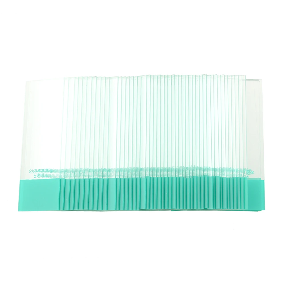 

Professional real 50PCS Microscope Slides Cover Glass Lab Specimens preparation