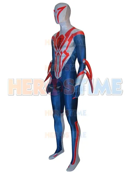 Новинка 2099, костюм Человека-паука, костюм Человека-паука для PS4, 3D принт, спандекс, костюм Человека-паука, Zentai, костюм супергероя, косплей, костюм